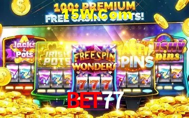 Variedade de jogos na Bet77